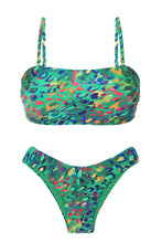 Charger l'image dans la galerie, Product Front: Rio De Sol Ensemble Set Wilds Bandeau-Reto Highleg