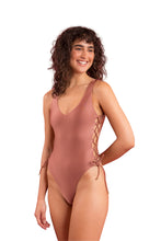 Charger l'image dans la galerie, Image 04: Rio De Sol Une Pièce Shimmer-Copper Zoe