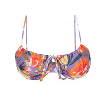 Charger l'image dans la galerie, Product Front: Rio De Sol Haut Top Garden-Flower Balconet-Tie