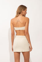 Charger l'image dans la galerie, Model Back: Rio De Sol Mini Dress Brisa-Offwhite Lulu Dress