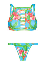 Charger l'image dans la galerie, Product Front: Rio De Sol Ensemble Aloha Cropped Tiras