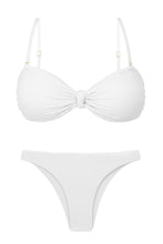 Charger l'image dans la galerie, Product Front: Rio De Sol Ensemble Set Bora-White Bandeau-Joy Leblon