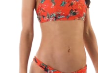 Charger et lire la vidéo dans la visionneuse de la Galerie, Video: Rio De Sol Haut Top Wildflowers Bra-Sport