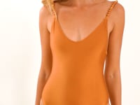 Charger et lire la vidéo dans la visionneuse de la Galerie, Video: Rio De Sol Une Pièce Shimmer-Nocciola Hype-Noa