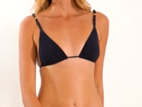 Charger et lire la vidéo dans la visionneuse de la Galerie, Video: Rio De Sol Bas Bottom Shimmer-Black Ibiza-Comfy-Gold