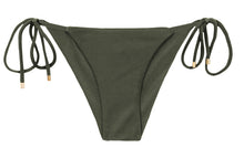 Charger l'image dans la galerie, Product Front: Rio De Sol Bas Bottom Shimmer-Croco Cheeky-Tie