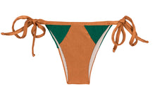 Charger l'image dans la galerie, Product Front: Rio De Sol Bas Calcinha Copper Green