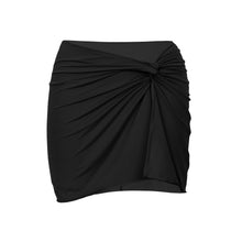 Charger l'image dans la galerie, Product Front: Rio De Sol Jupe De Page Nero Skirt-Knot