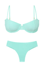 Charger l'image dans la galerie, Product Front: Rio De Sol Ensemble Set Malibu-Menta Balconet Ciao