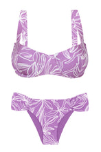 Charger l'image dans la galerie, Product Front: Rio De Sol Ensemble Set Trail-Purple Amelia Baobi