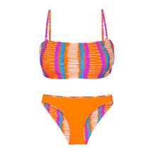 Charger l'image dans la galerie, Product Back: Rio De Sol Ensemble Set Stripes Bandeau-Reto Essential-Comfy
