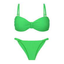 Charger l'image dans la galerie, Product Front: Rio De Sol Ensemble Set Dots-Energy Bandeau-Crispy Cheeky-Crispy
