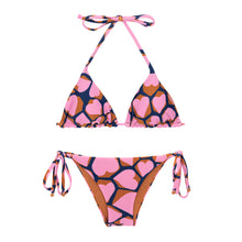 Charger l'image dans la galerie, Product Front: Rio De Sol Ensemble Set Amore-Pink Tri-Inv Lacinho
