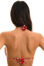 Charger l'image dans la galerie, Image 06: Rio De Sol Haut Top Poa Red Frufru
