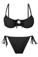 Charger l'image dans la galerie, Product Front: Rio De Sol Bas Bottom Dots-Black Ibiza-Comfy
