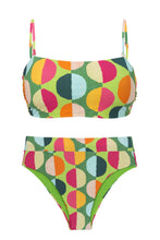 Charger l'image dans la galerie, Product Front: Rio De Sol Ensemble Set Garden-City Bandeau-Reto Hotpant-Cos
