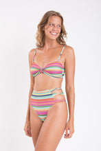 Charger l'image dans la galerie, Image 07: Rio De Sol Ensemble Set Supercolor Bandeau-Joy Highwaist-Spin
