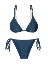 Charger l'image dans la galerie, Product Front: Rio De Sol Ensemble Set Shimmer-Shark Lia-Noa Lacinho
