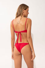 Charger l'image dans la galerie, Model Back: Rio De Sol Bas Bottom Malibu-Malagueta Cheeky-Tie
