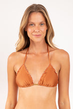 Charger l'image dans la galerie, Gallery: Rio De Sol Haut Top Shimmer-Nocciola Frufru
