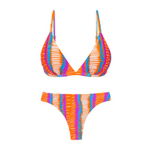 Charger l'image dans la galerie, Product Front: Rio De Sol Ensemble Set Stripes Tri-Fixo Nice-Fio

