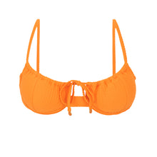 Charger l'image dans la galerie, Product Front: Rio De Sol Haut Top Dots-Mango Balconet-Tie
