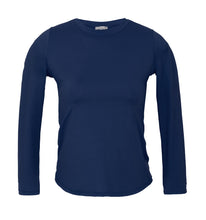 Charger l'image dans la galerie, Product Front: Rio De Sol Haut Navy Rash-Guard
