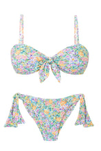 Charger l'image dans la galerie, Product Front: Rio De Sol Ensemble Set Tiny-Garden Bandeau-Knot Italy
