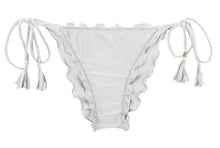 Charger l&#39;image dans la galerie, Bottom Shimmer-White Frufru
