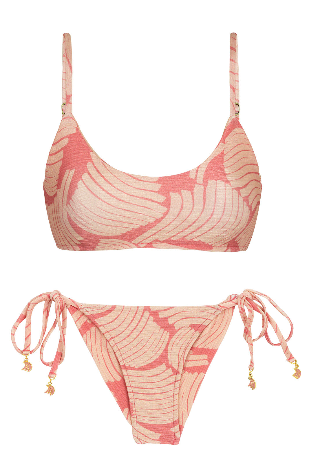 Product Front: Rio De Sol Ensemble Banana Rose Bra