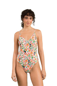 Model Front: Rio De Sol Une Pièce Boho Hype