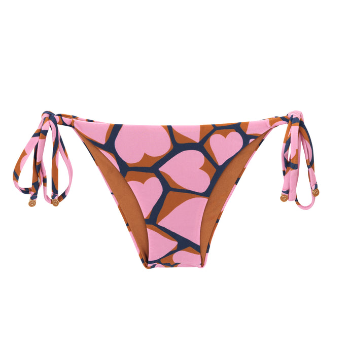 Product Front: Rio De Sol Bas Bottom Amore-Pink Lacinho