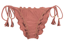 Charger l&#39;image dans la galerie, Product Front: Rio De Sol Bas Bottom Shimmer-Copper Frufru-Comfy
