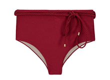 Charger l&#39;image dans la galerie, Product Front: Rio De Sol Bas Bottom Shimmer-Divino Belted-High-Waist
