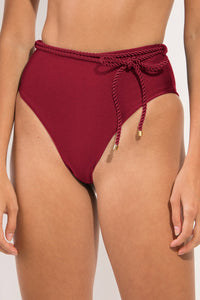 Gallery: Rio De Sol Bas Bottom Shimmer-Divino Belted-High-Waist