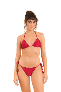 Model Front: Rio De Sol Bas Bottom Shimmer-Divino Frufru