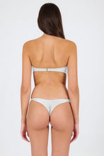 Charger l&#39;image dans la galerie, Model Back: Rio De Sol Bas Bottom Shimmer-White Nice-Fio
