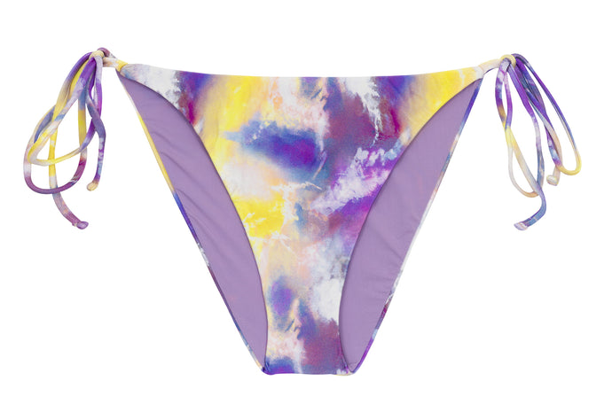 Product Front: Rio De Sol Bas Bottom Tiedye-Purple Ibiza-Comfy