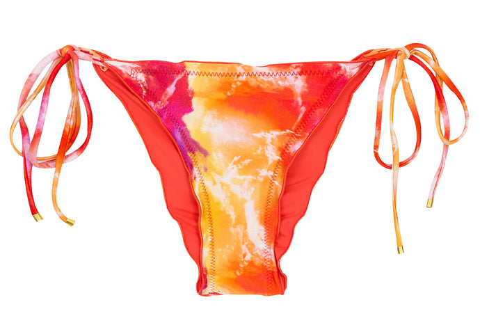 Product Front: Rio De Sol Bas Bottom Tiedye-Red Frufru