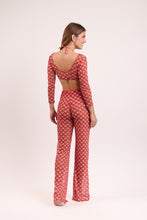 Charger l&#39;image dans la galerie, Model Back: Rio De Sol Pantalon De Plage Floral-Scales Pants Lana

