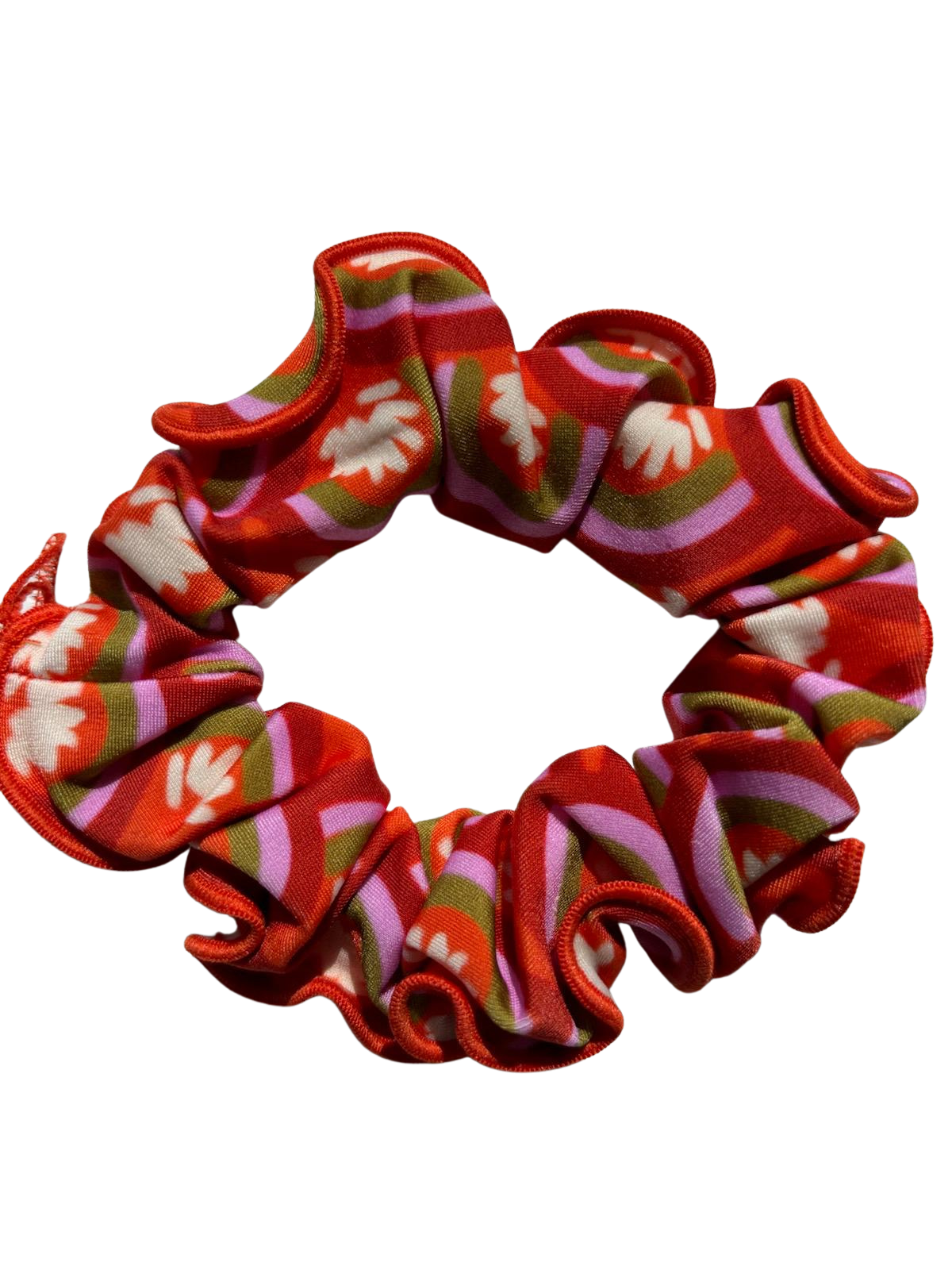 Product Front: Rio De Sol Chouchou Floral-Scales Scrunchie