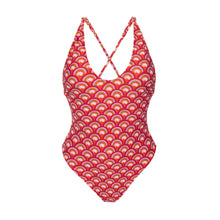 Charger l&#39;image dans la galerie, Product Front: Rio De Sol Une Pièce Floral-Scales Sunny
