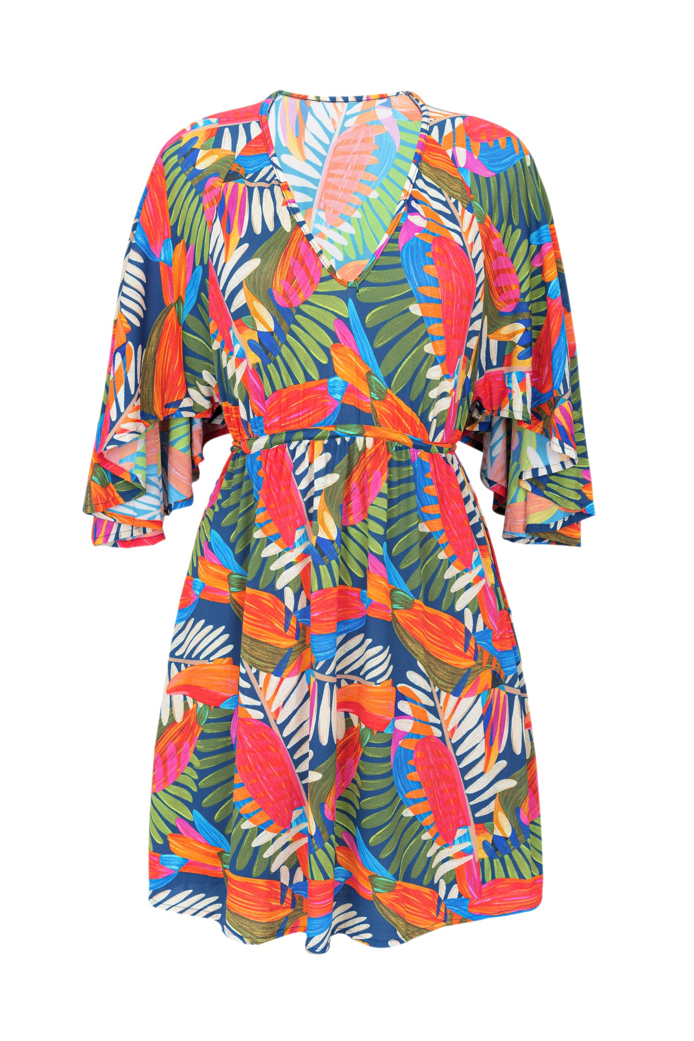 Product Front: Rio De Sol Mini Dress Jungle Mini Dress