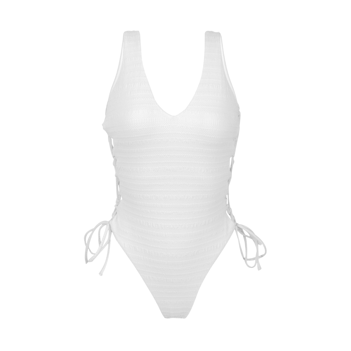 Product Front: Rio De Sol Une Pièce Memphis-White Zoe