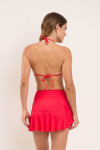 Charger l&#39;image dans la galerie, Model Back: Rio De Sol Jupe De Page Mini Skirt Rouge
