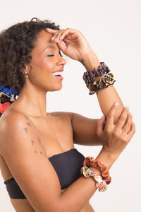Image 05: Rio De Sol Chouchou Nocciola Scrunchie