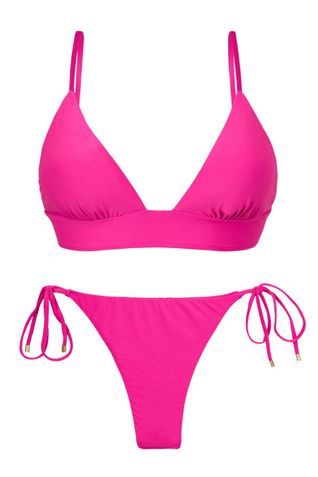 Product Front: Rio De Sol Ensemble Set Amaranto Tri-Cos Ibiza