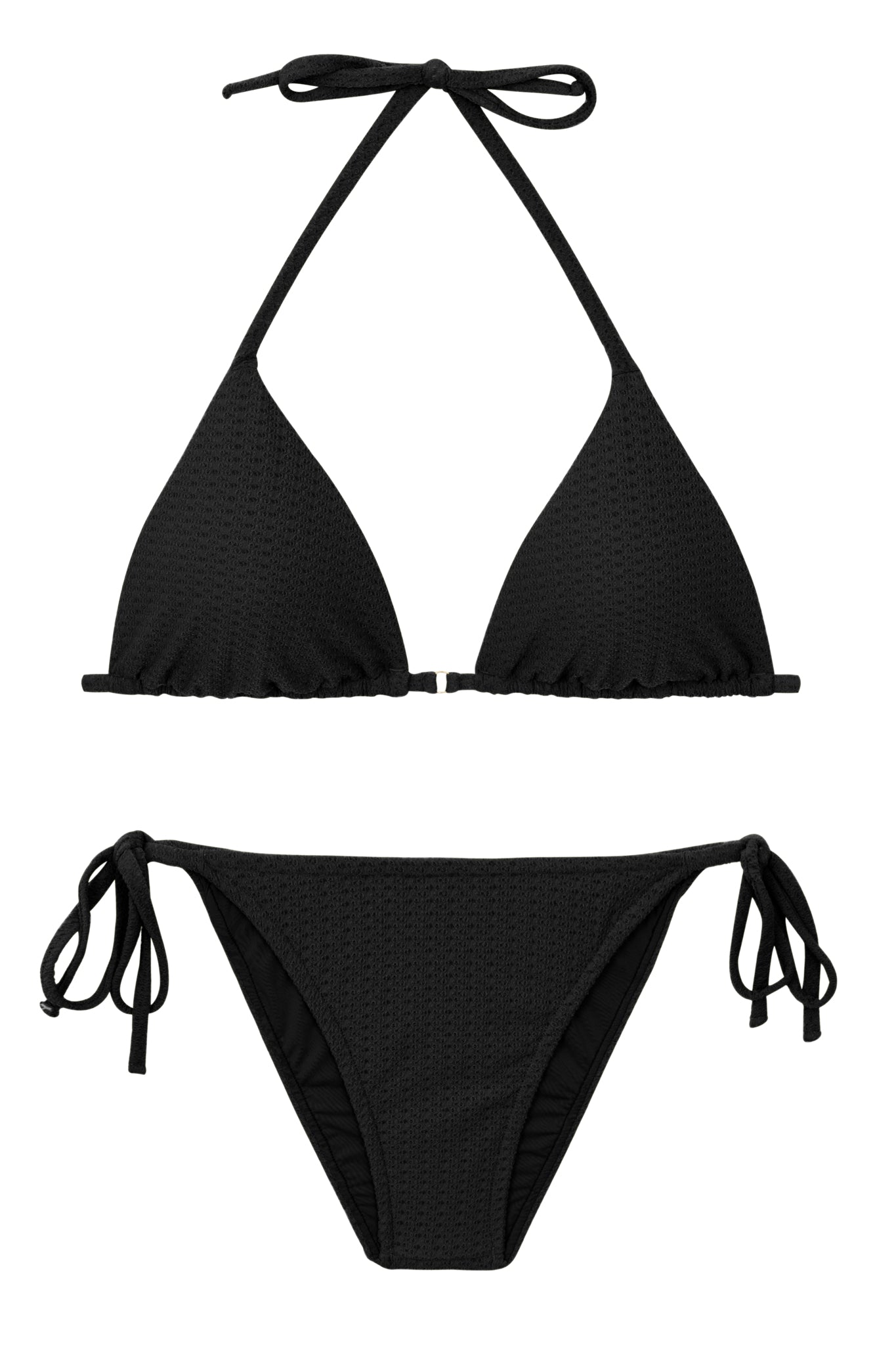 Product Front: Rio De Sol Ensemble Set Bora-Black Tri-Inv Lacinho
