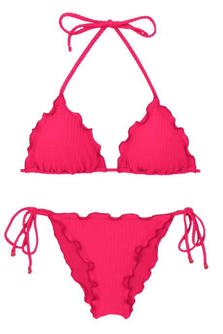 Product Front: Rio De Sol Ensemble Set Dots-Virtual-Pink Frufru