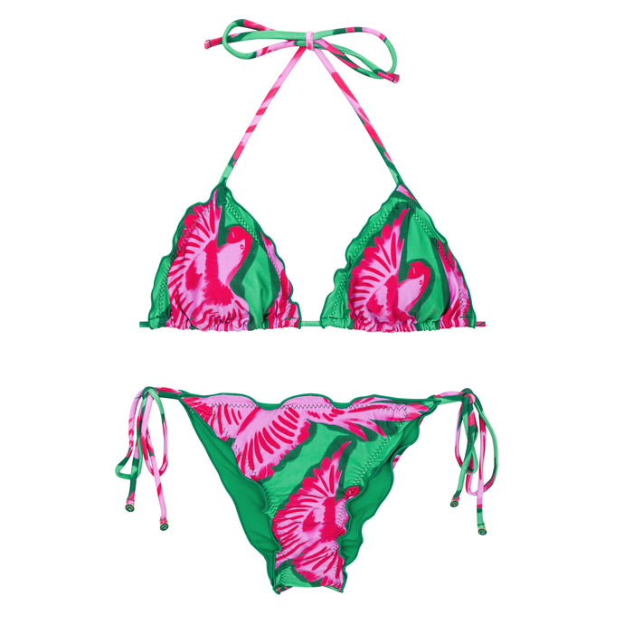 Product Front: Rio De Sol Ensemble Set Parrots Frufru Frufru